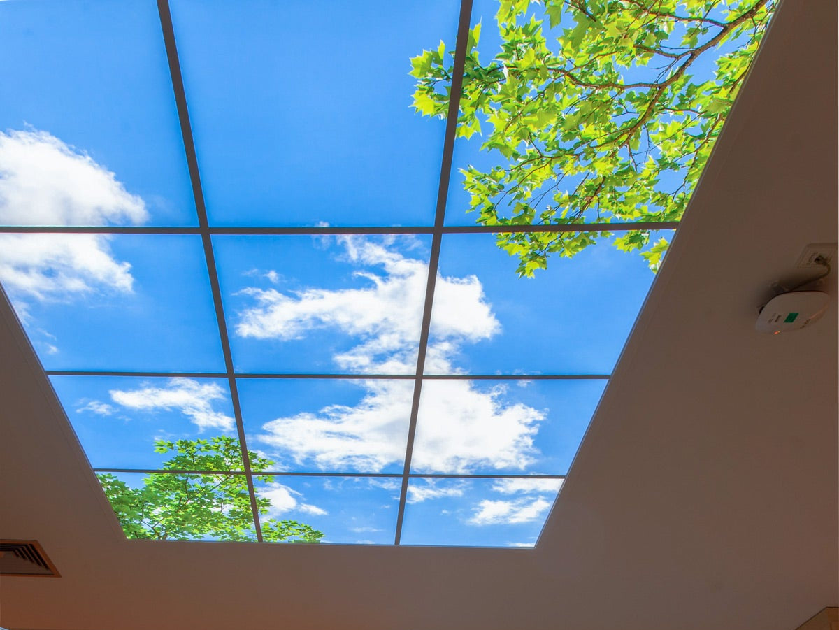 LED-Panel-Motiv-Krankenhaus-Flur-Hannover