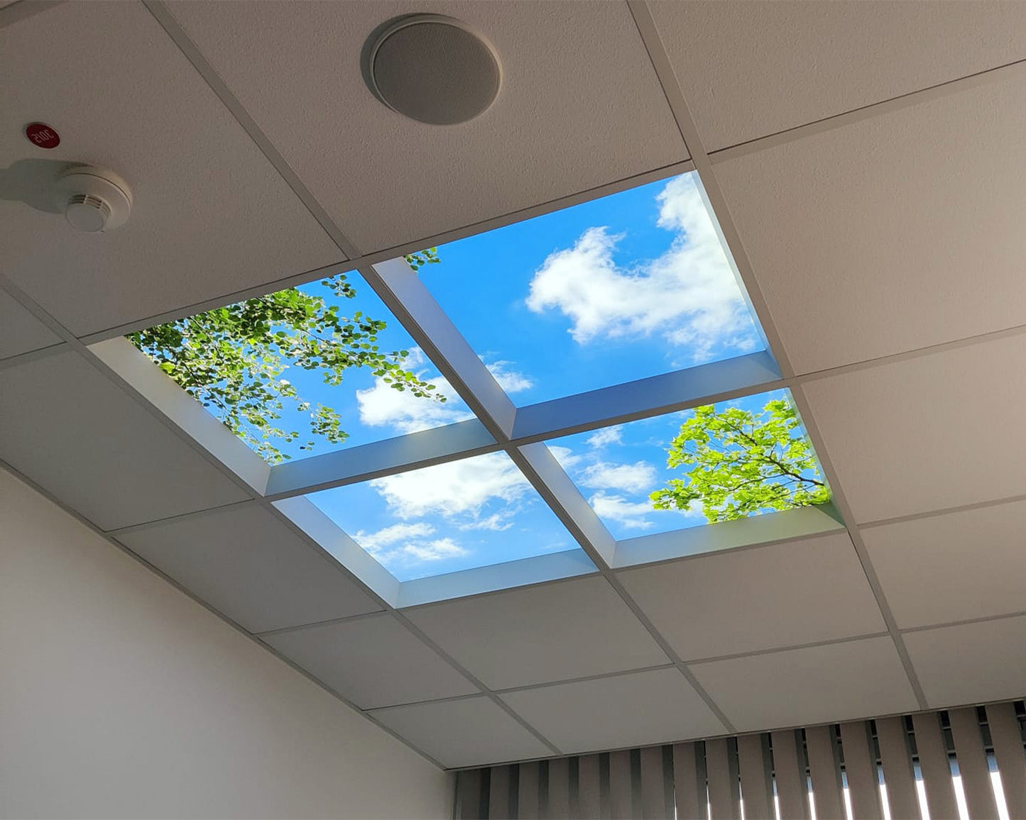 LED Panel 62x62cm mit Vertiefungsrahmen zum Einlegen