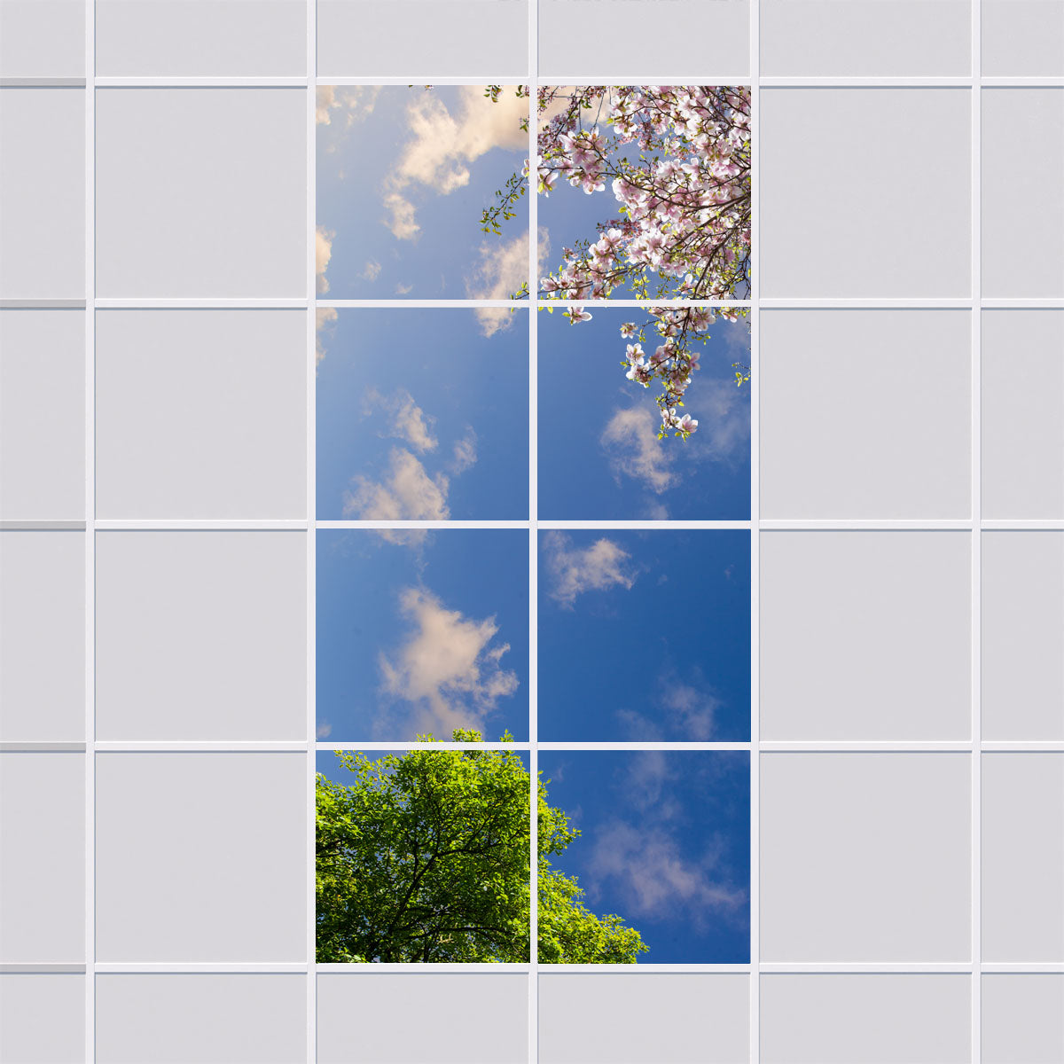 Deckenmotiv 009 Himmel & Bäume