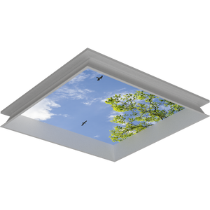 LED Panel 62x62cm mit Vertiefungsrahmen zum Einlegen