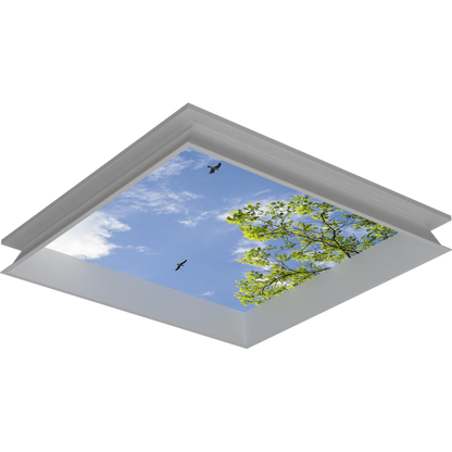 LED Panel 62x62cm mit Vertiefungsrahmen zum Einlegen