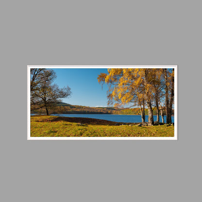 LED-Wandbild 60x120 cm quer – Herbst