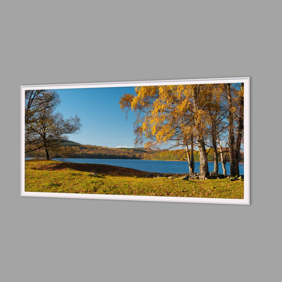 LED-Wandbild 60x120 cm quer – Herbst
