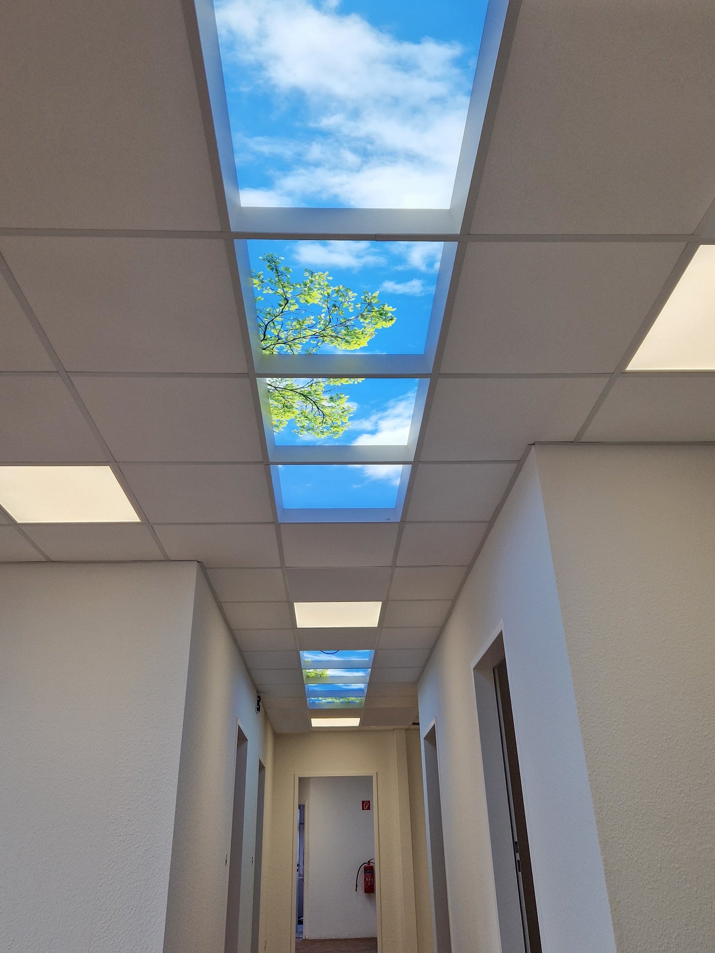 LED Panel 62x62cm mit Vertiefungsrahmen zum Einlegen