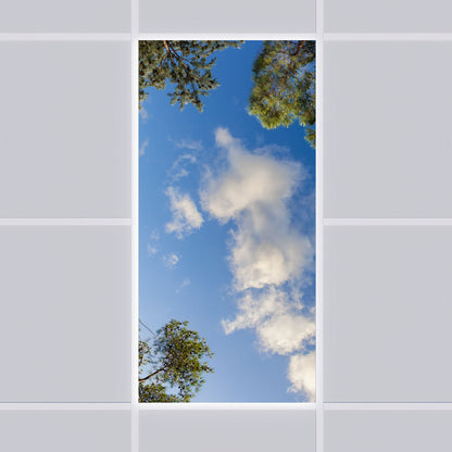 LED Deckenmotiv 60x120cm mit Aufbaurahmen