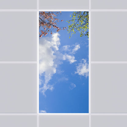 LED Deckenmotiv 60x120cm mit Aufbaurahmen