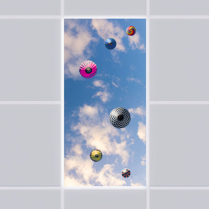 LED Deckenmotiv 60x120cm mit Aufbaurahmen