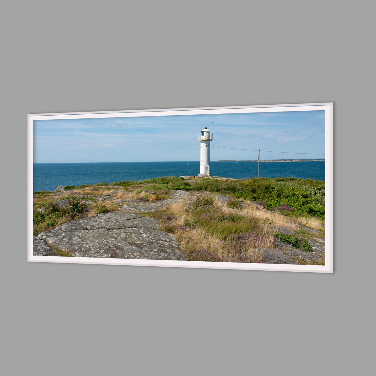 LED-Wandbild 60x120 cm quer – Meer & Küste