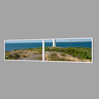 LED-Wandbild Zweiteiler quer 240x60 cm – Meer & Küste