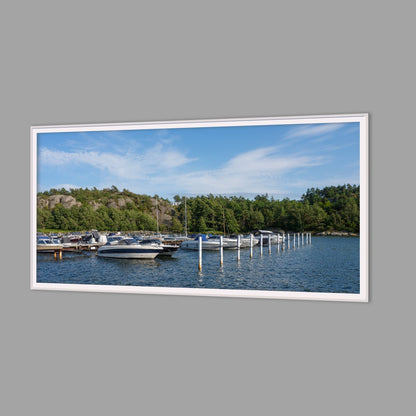 LED-Wandbild 60x120 cm quer – Meer & Küste