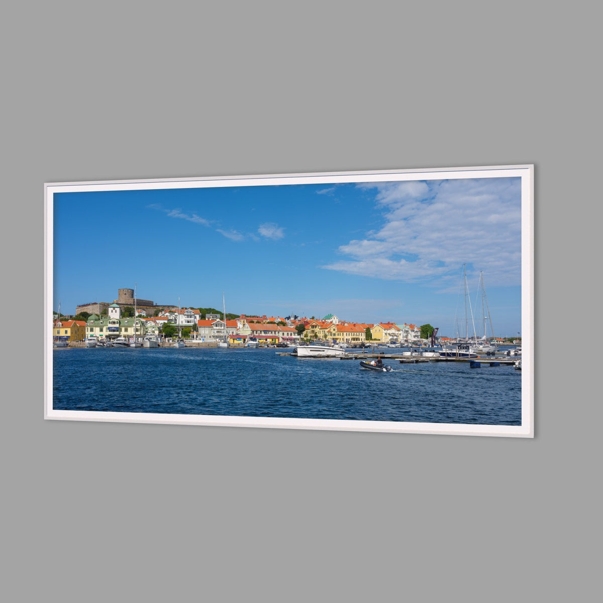 LED-Wandbild 60x120 cm quer – Meer & Küste