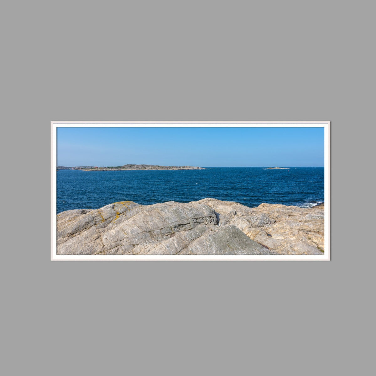 LED-Wandbild 60x120 cm quer – Meer & Küste