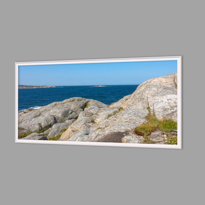LED-Wandbild 60x120 cm quer – Meer & Küste