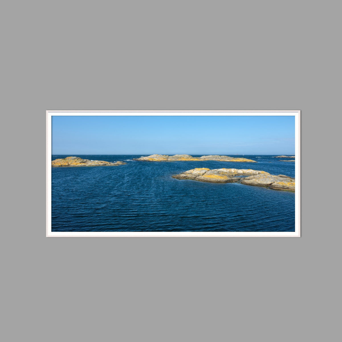 LED-Wandbild 60x120 cm quer – Meer & Küste