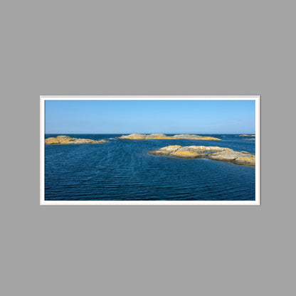 LED-Wandbild 60x120 cm quer – Meer & Küste