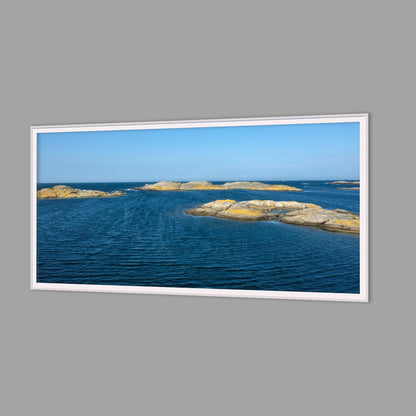 LED-Wandbild 60x120 cm quer – Meer & Küste