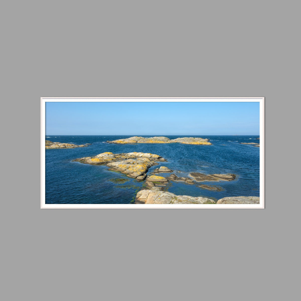 LED-Wandbild 60x120 cm quer – Meer & Küste