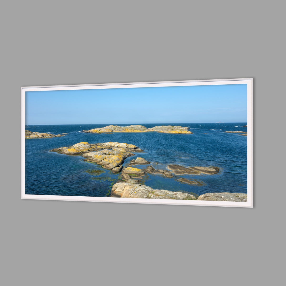 LED-Wandbild 60x120 cm quer – Meer & Küste