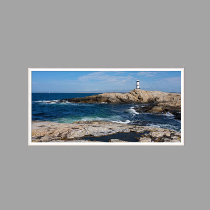 LED-Wandbild 60x120 cm quer – Meer & Küste