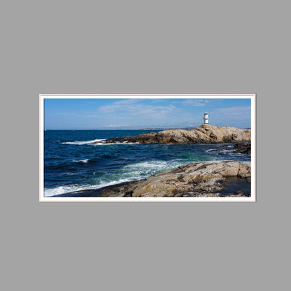 LED-Wandbild 60x120 cm quer – Meer & Küste