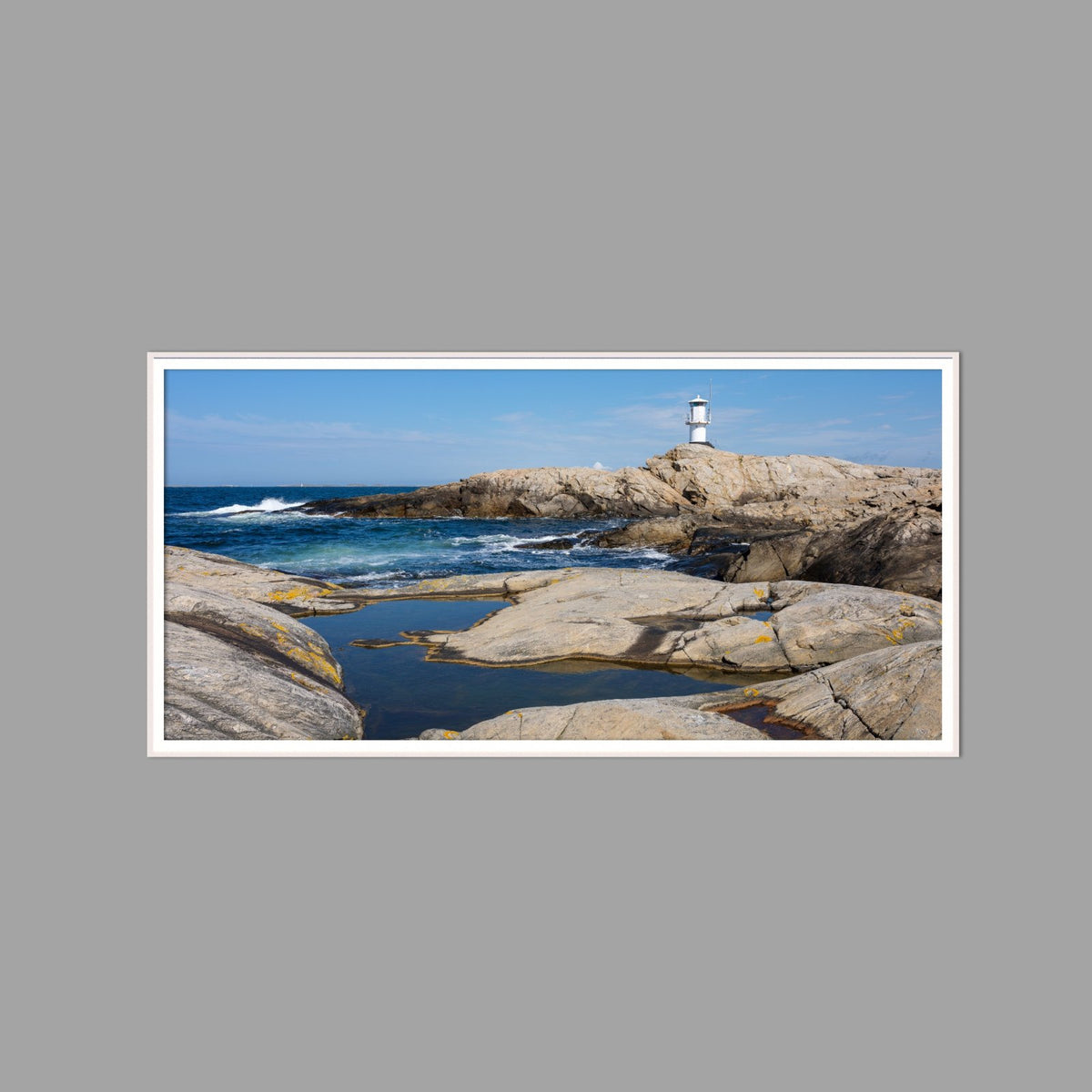 LED-Wandbild 60x120 cm quer – Meer & Küste