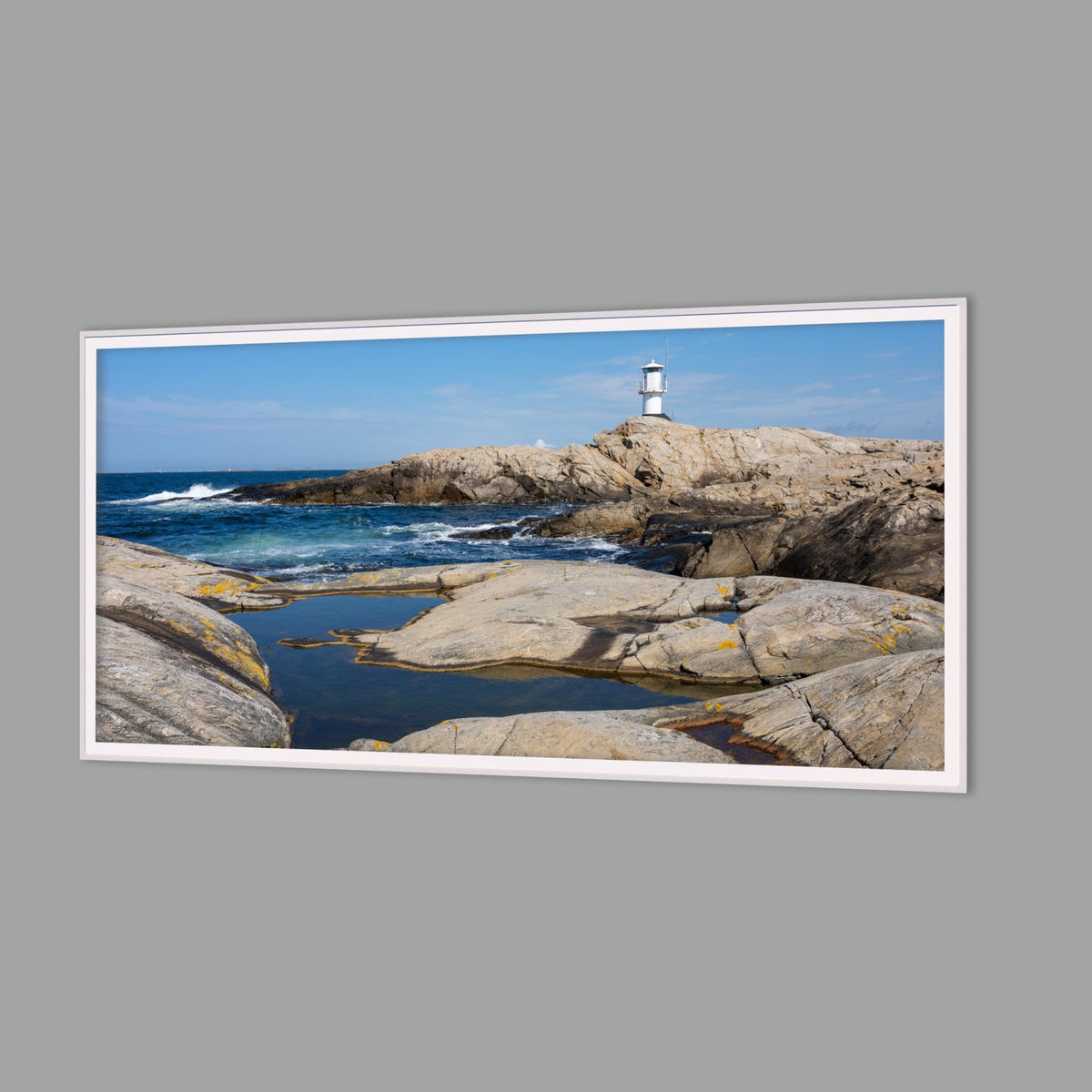 LED-Wandbild 60x120 cm quer – Meer & Küste