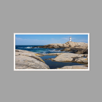 LED-Wandbild 60x120 cm quer – Meer & Küste