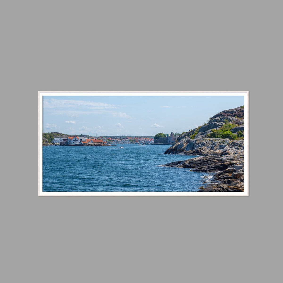 LED-Wandbild 60x120 cm quer – Meer & Küste