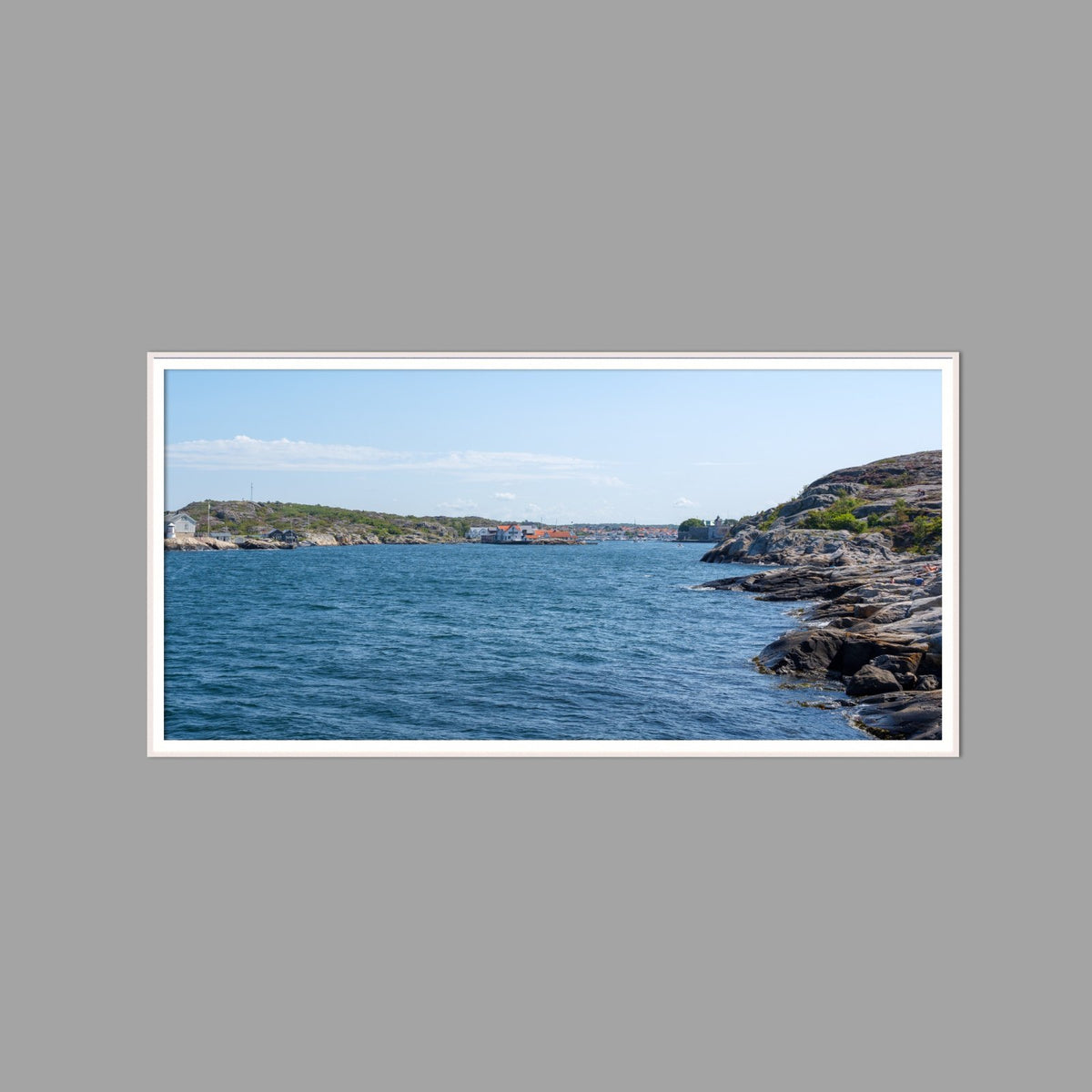 LED-Wandbild 60x120 cm quer – Meer & Küste