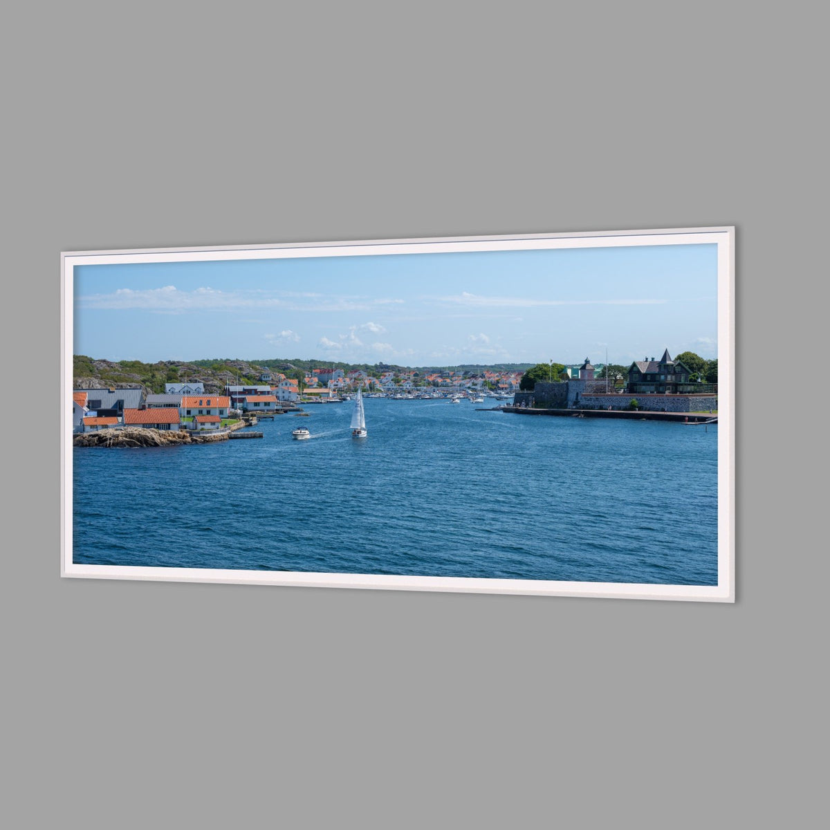LED-Wandbild 60x120 cm quer – Meer & Küste