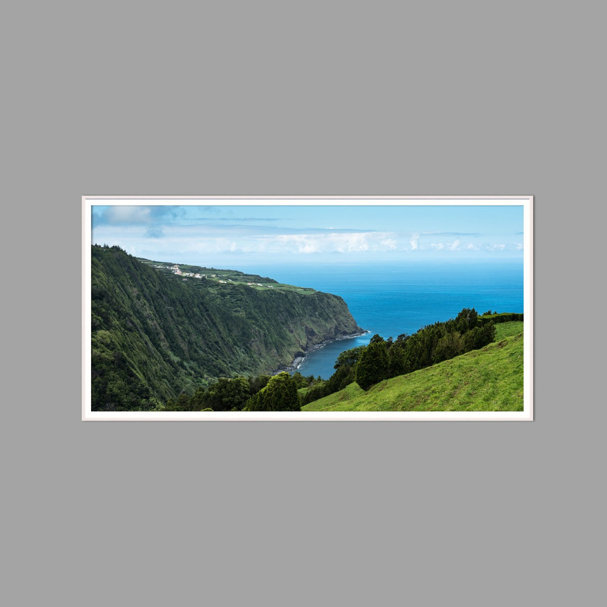 LED-Wandbild 60x120 cm quer – Meer & Küste