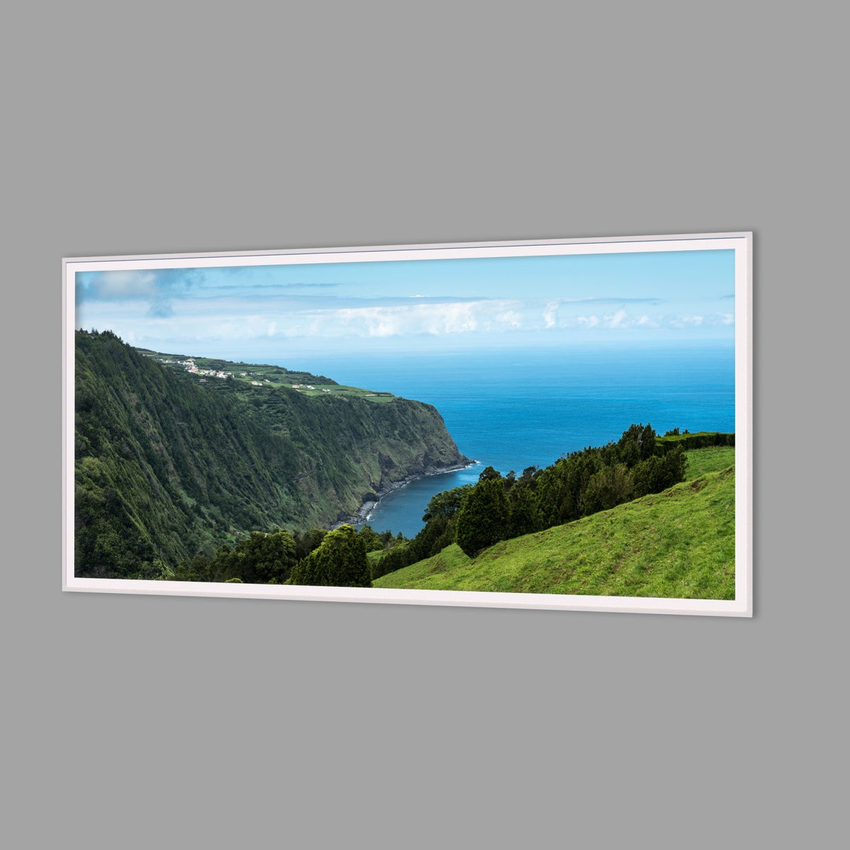 LED-Wandbild 60x120 cm quer – Meer & Küste