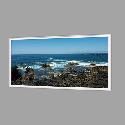 LED-Wandbild 60x120 cm quer – Meer & Küste