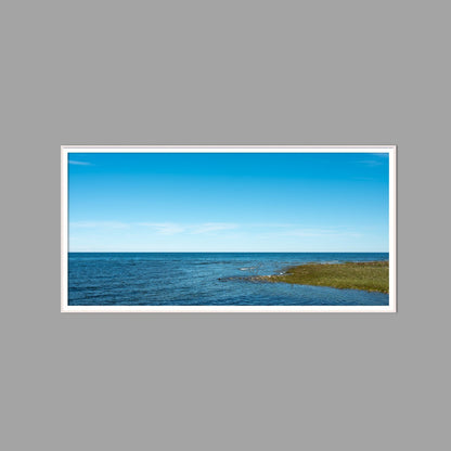 LED-Wandbild 60x120 cm quer – Meer & Küste