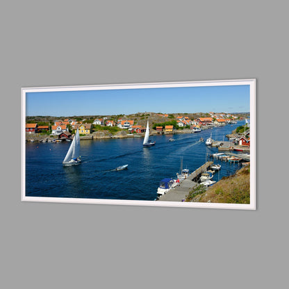 LED-Wandbild 60x120 cm quer – Meer & Küste