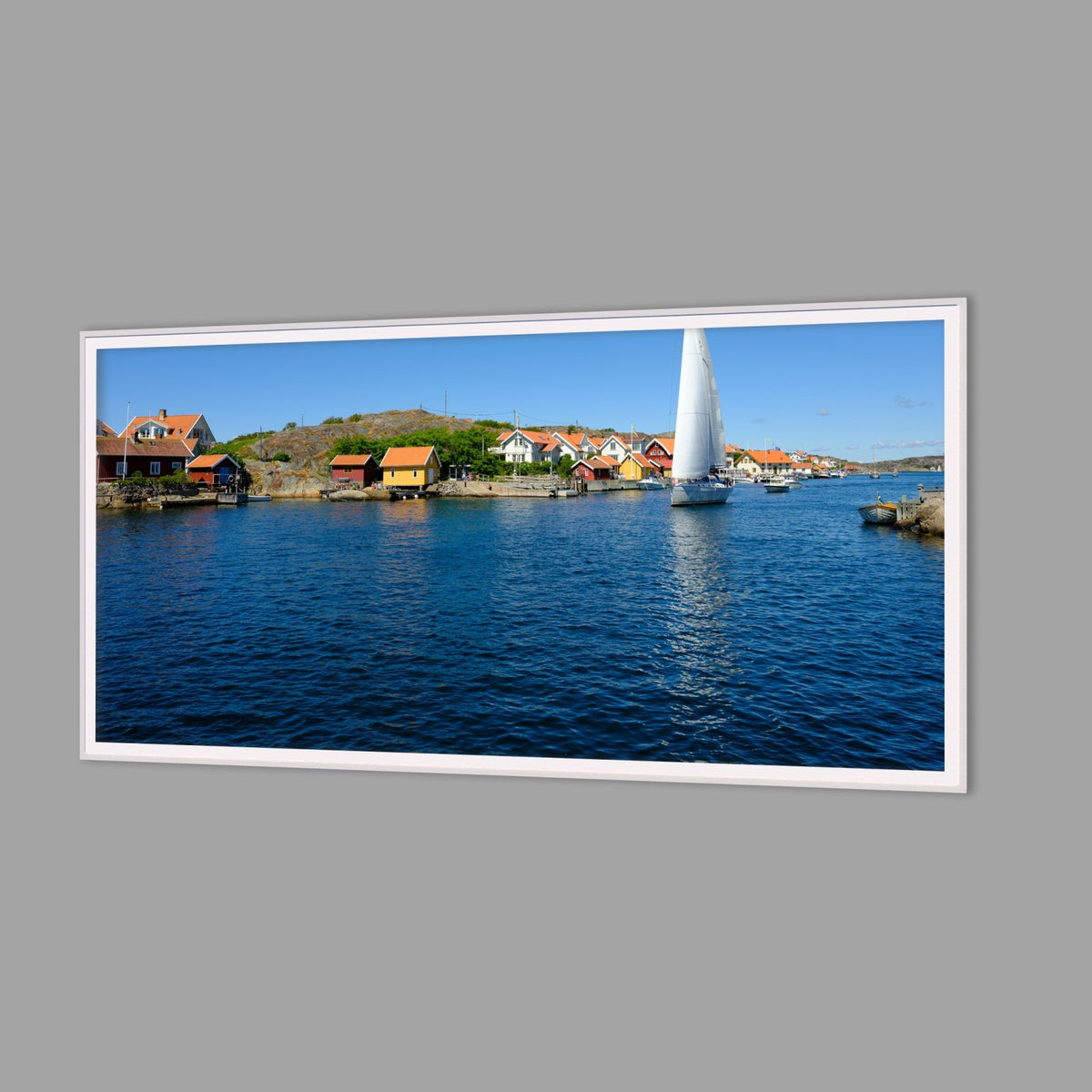 LED-Wandbild 60x120 cm quer – Meer & Küste