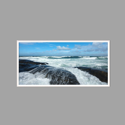 LED-Wandbild 60x120 cm quer – Meer & Küste