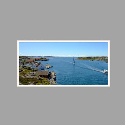 LED-Wandbild 60x120 cm quer – Meer & Küste