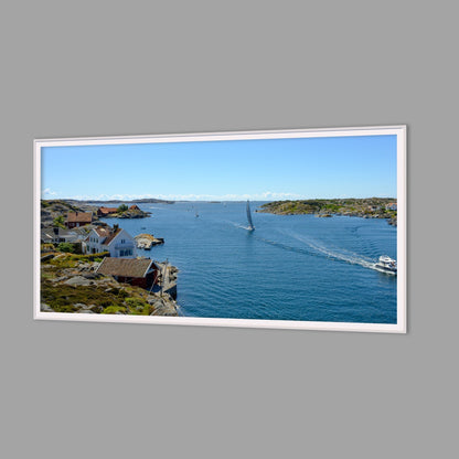 LED-Wandbild 60x120 cm quer – Meer & Küste