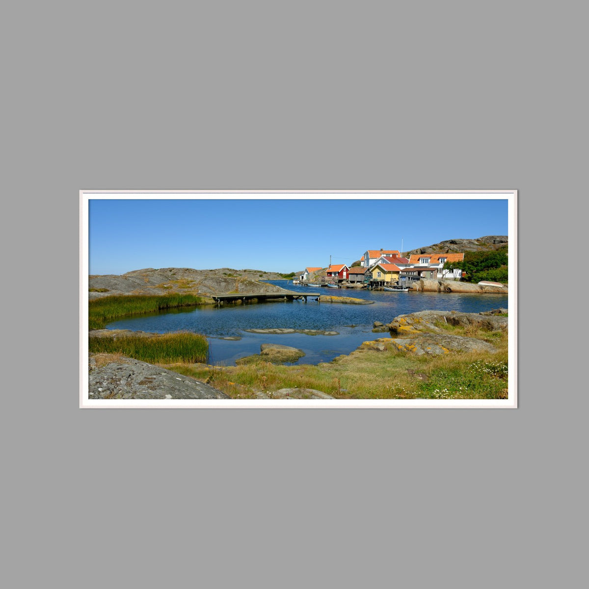 LED-Wandbild 60x120 cm quer – Meer & Küste