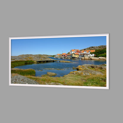 LED-Wandbild 60x120 cm quer – Meer & Küste