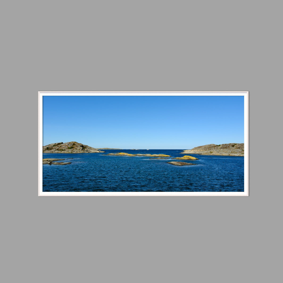 LED-Wandbild 60x120 cm quer – Meer & Küste
