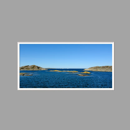 LED-Wandbild 60x120 cm quer – Meer & Küste