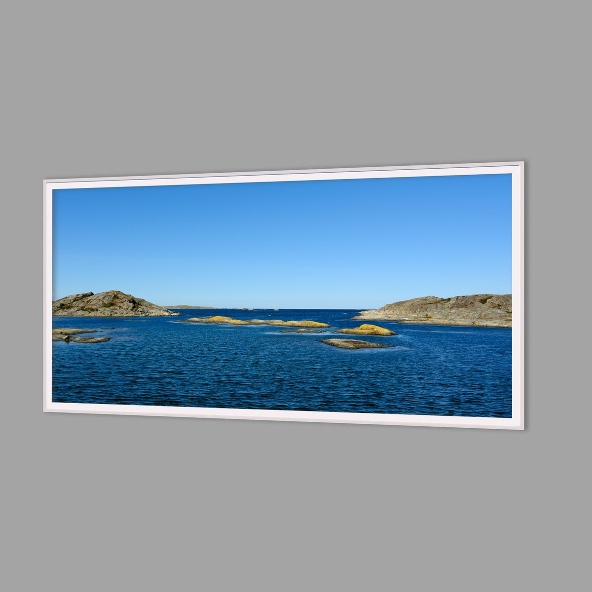 LED-Wandbild 60x120 cm quer – Meer & Küste