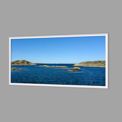 LED-Wandbild 60x120 cm quer – Meer & Küste