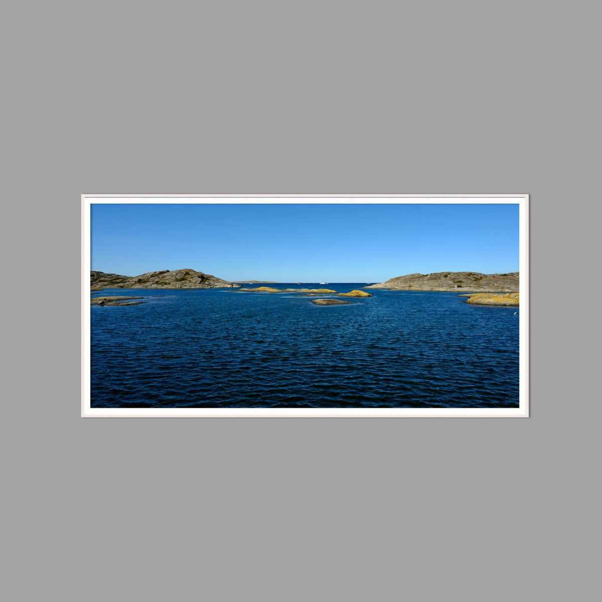 LED-Wandbild 60x120 cm quer – Meer & Küste