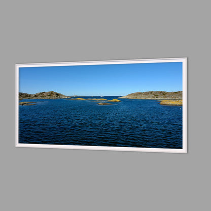 LED-Wandbild 60x120 cm quer – Meer & Küste