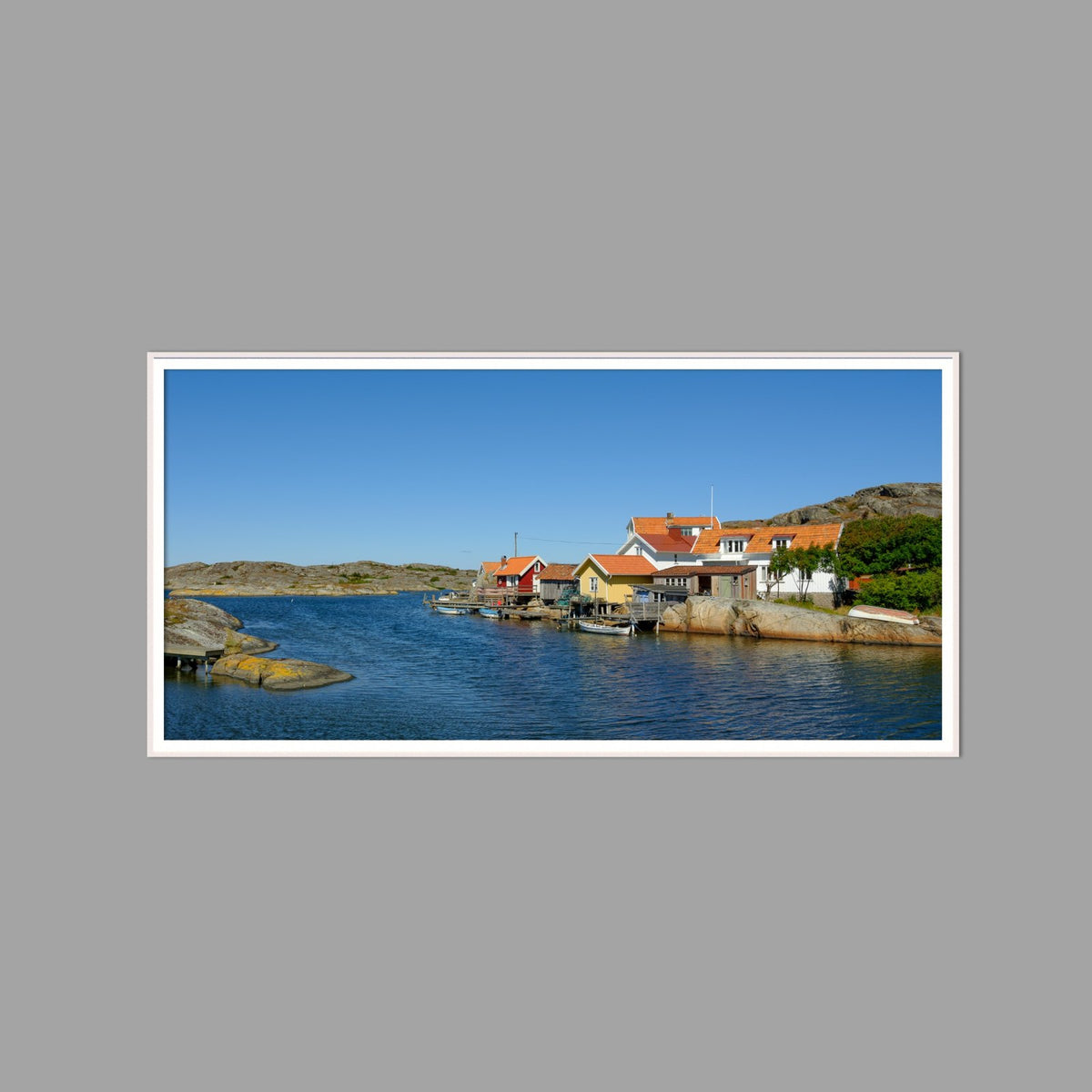 LED-Wandbild 60x120 cm quer – Meer & Küste