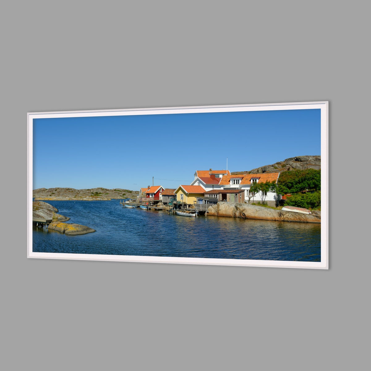 LED-Wandbild 60x120 cm quer – Meer & Küste