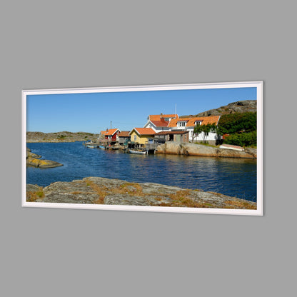 LED-Wandbild 60x120 cm quer – Meer & Küste